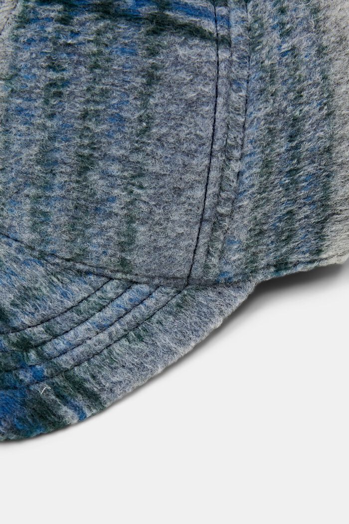 Počesaná károvaná kšiltovka, NAVY, detail image number 2