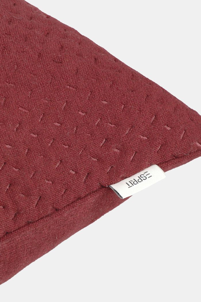 Velký tkaný povlak na polštář pro váš domov, DARK RED, detail image number 1