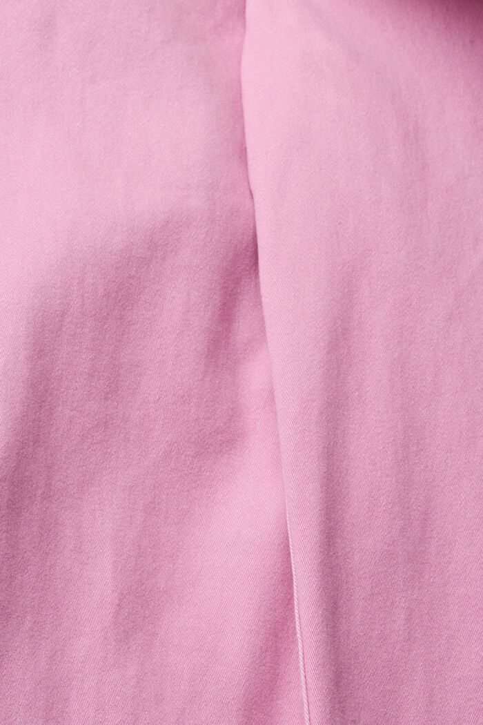 Kalhoty chino z bavlny, PINK, detail image number 4