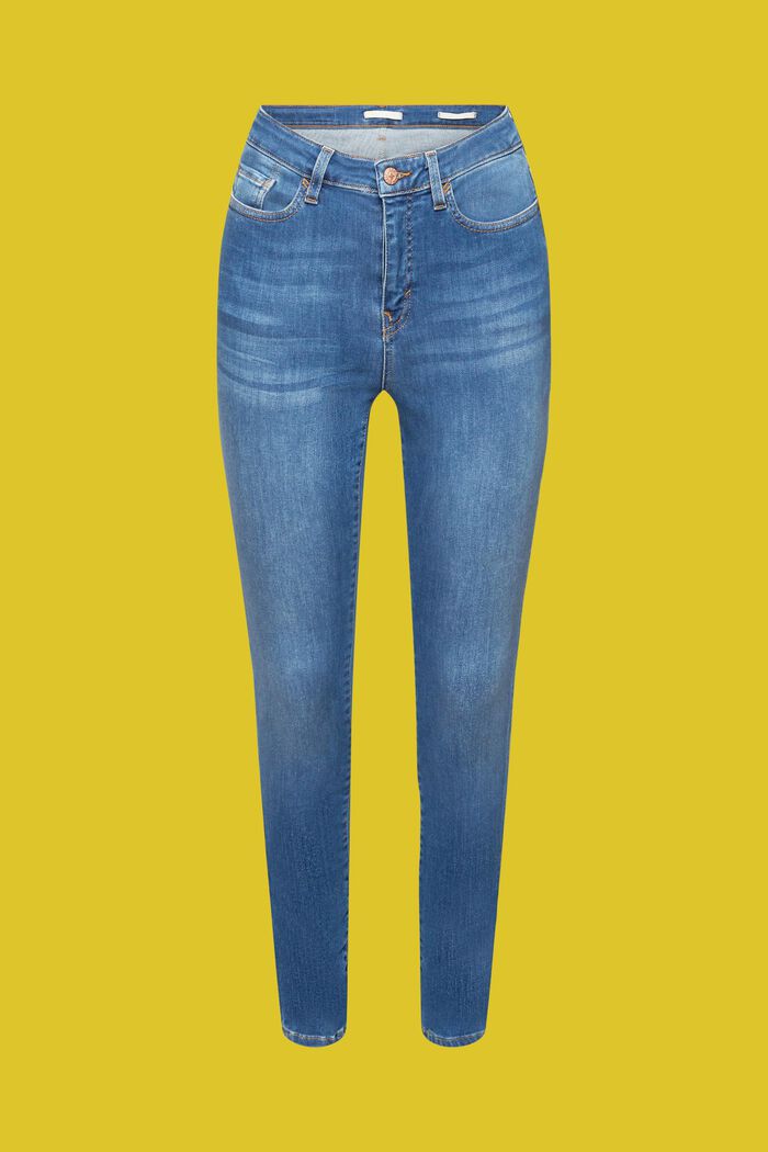 Strečové džíny se střihem Skinny-Fit, BLUE MEDIUM WASHED, detail image number 6
