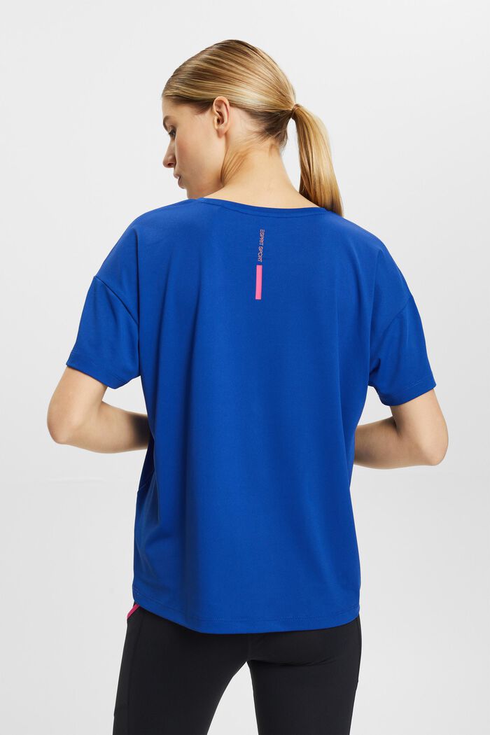 Tričko s úpravou E-DRY, BRIGHT BLUE, detail image number 3