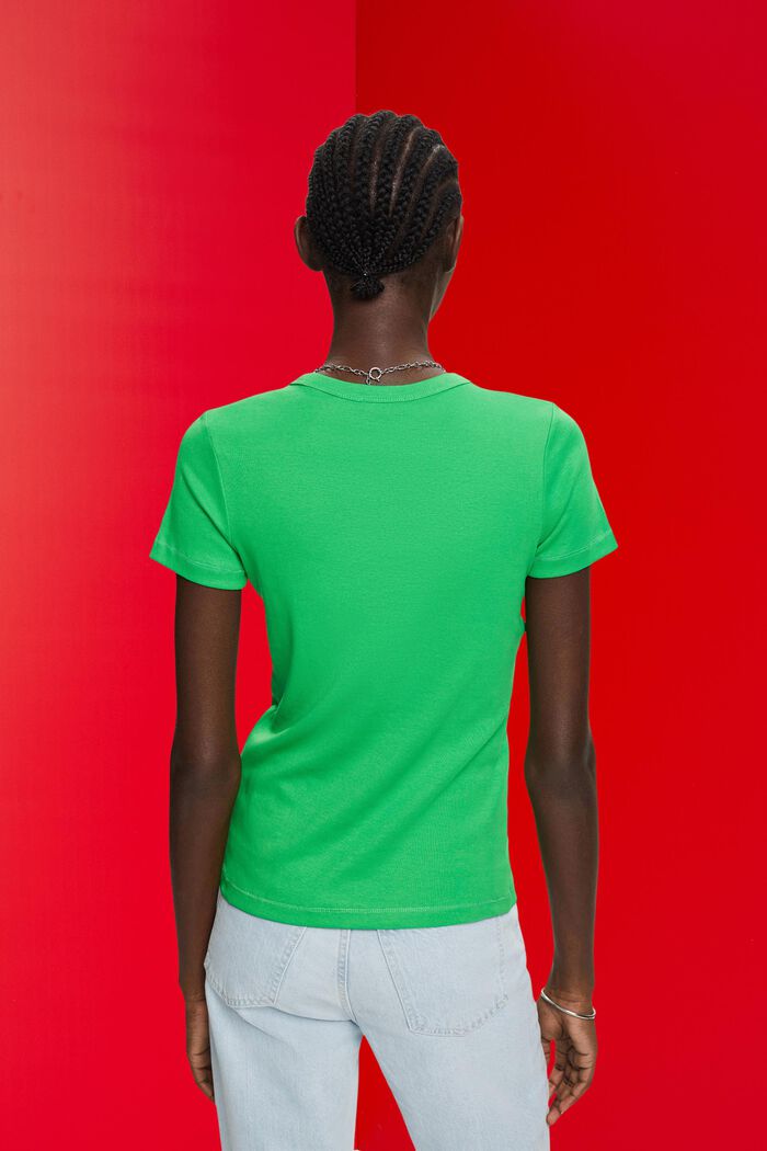Bavlněné tričko, GREEN, detail image number 3