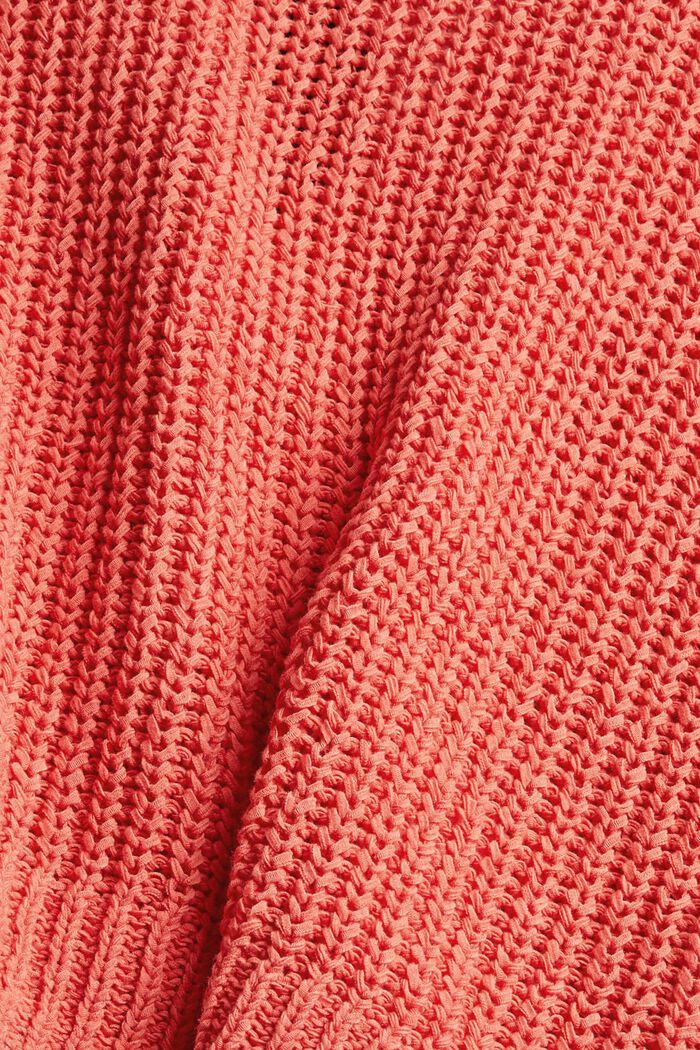Pulovr ze směsi bavlny, CORAL, detail image number 1
