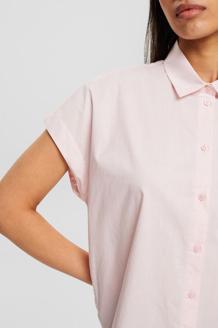 Košilová halenka ze 100% bavlny, LIGHT PINK, detail image number 0