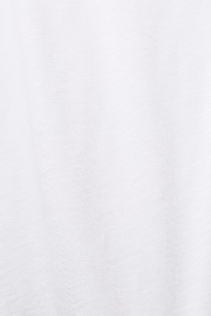 Tričko s krajkovými detaily, WHITE, detail image number 4