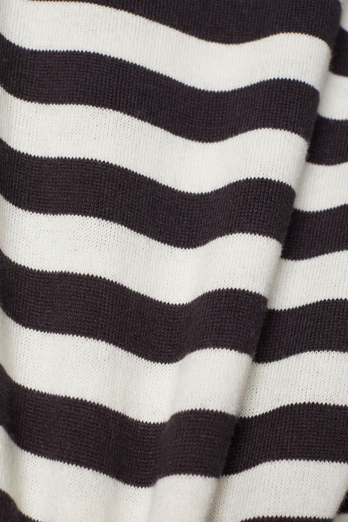 S kašmírem: pulovr s malým detailem v podobě knoflíku, NEW BLACK, detail image number 4