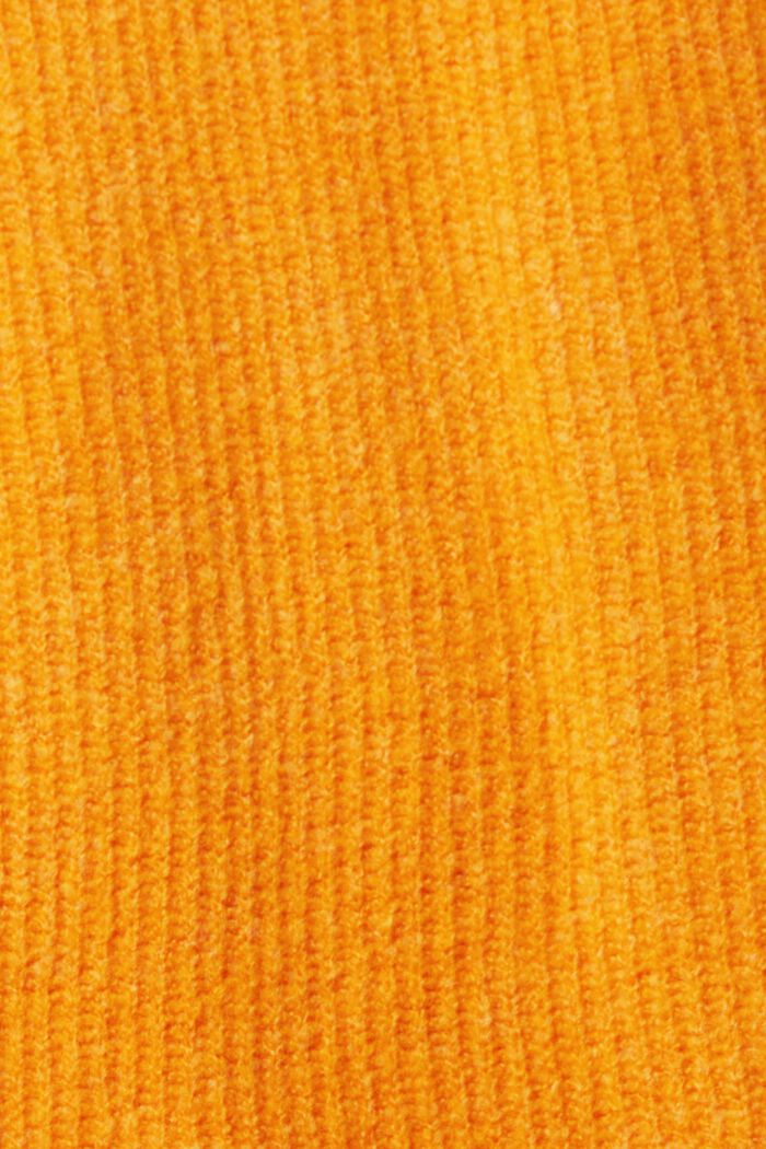 Pletený pulovr ze směsi s vlnou, ORANGE, detail image number 1