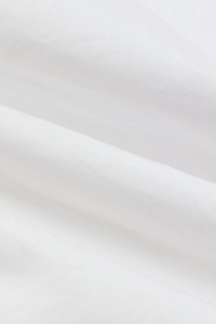Košile ze 100% bio bavlny pima, WHITE, detail image number 4