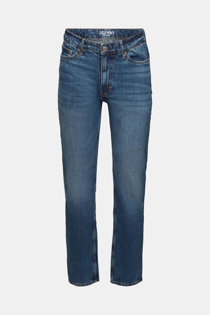 Rovné džíny se střední výškou pasu