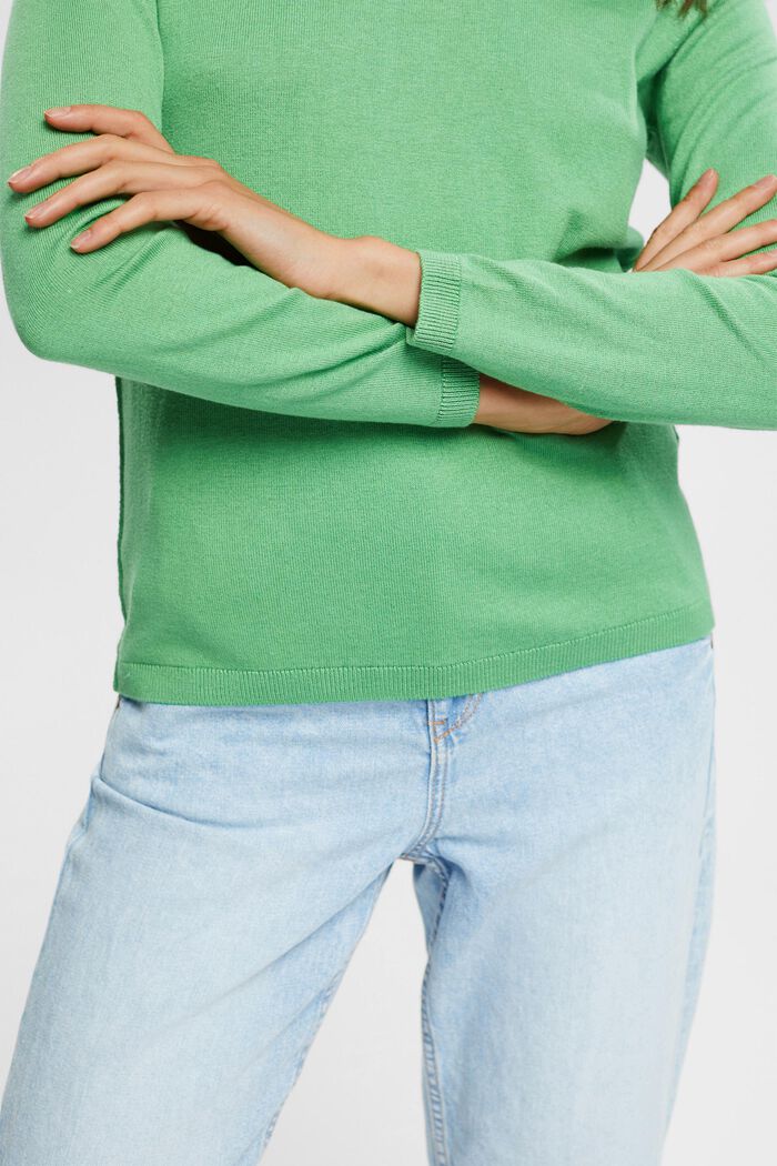 Pletený svetr, GREEN, detail image number 0