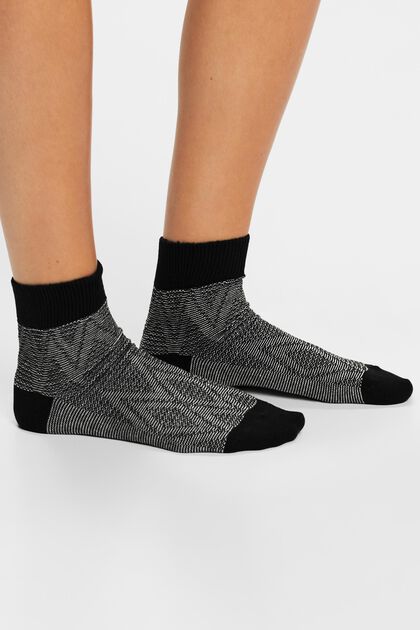 Ponožky se strukturou, balení 2 ks