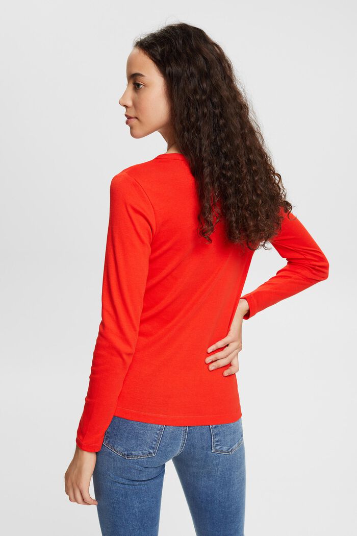 Tričko s dlouhým rukávem, RED, detail image number 3