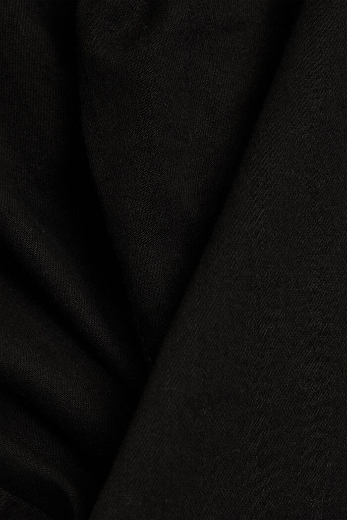 Strečové džíny s organickou bavlnou, BLACK RINSE, detail image number 4