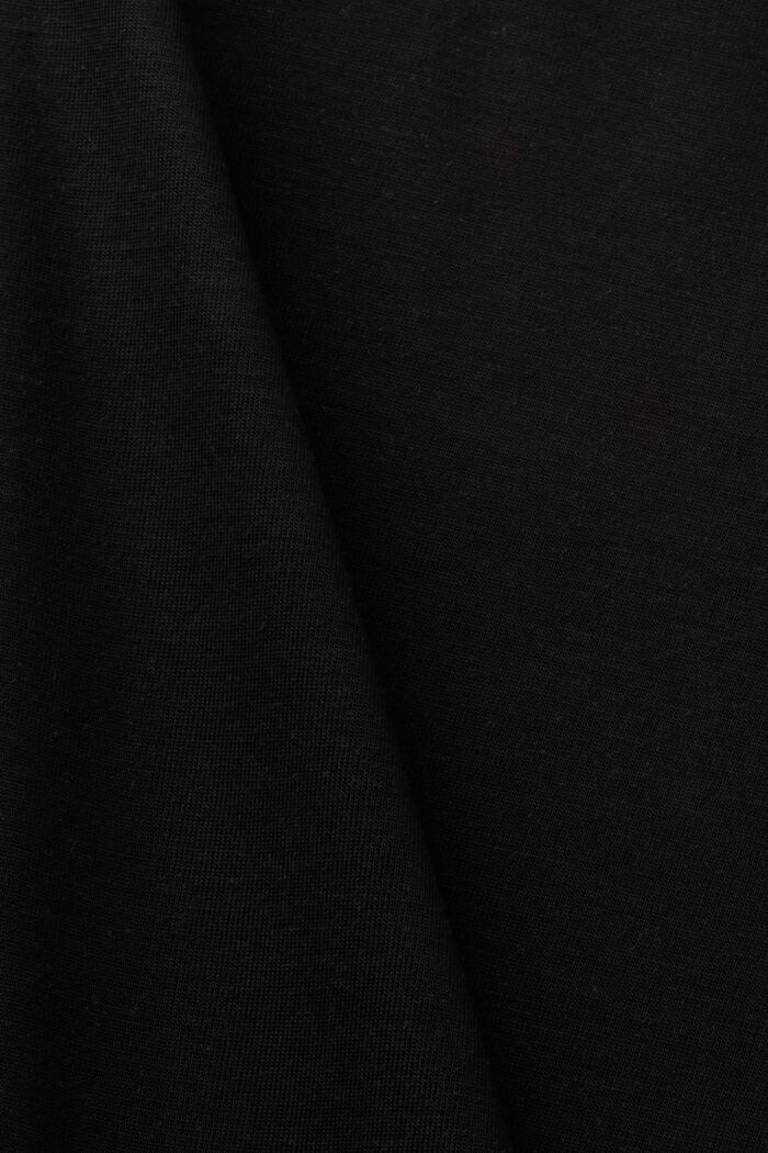 Tričko s dlouhými netopýřími rukávy, BLACK, detail image number 4