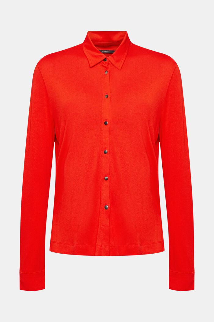 Tričko s dlouhým rukávem, LENZING™ ECOVERO™, RED, detail image number 2