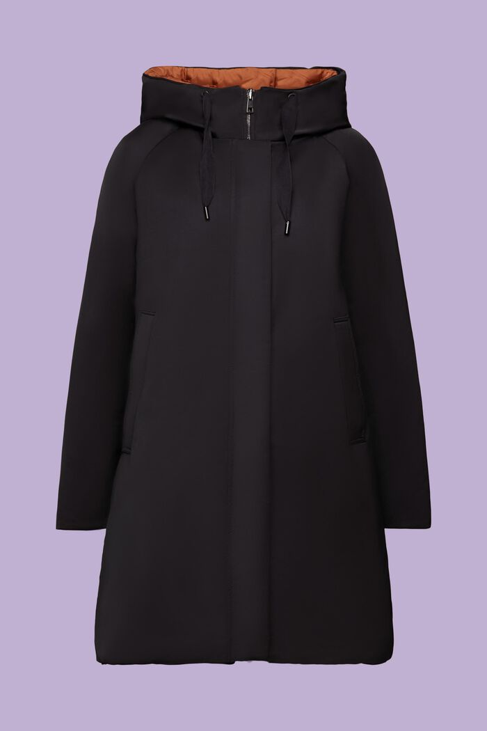 Oboustranný péřový kabát, BLACK, detail image number 6