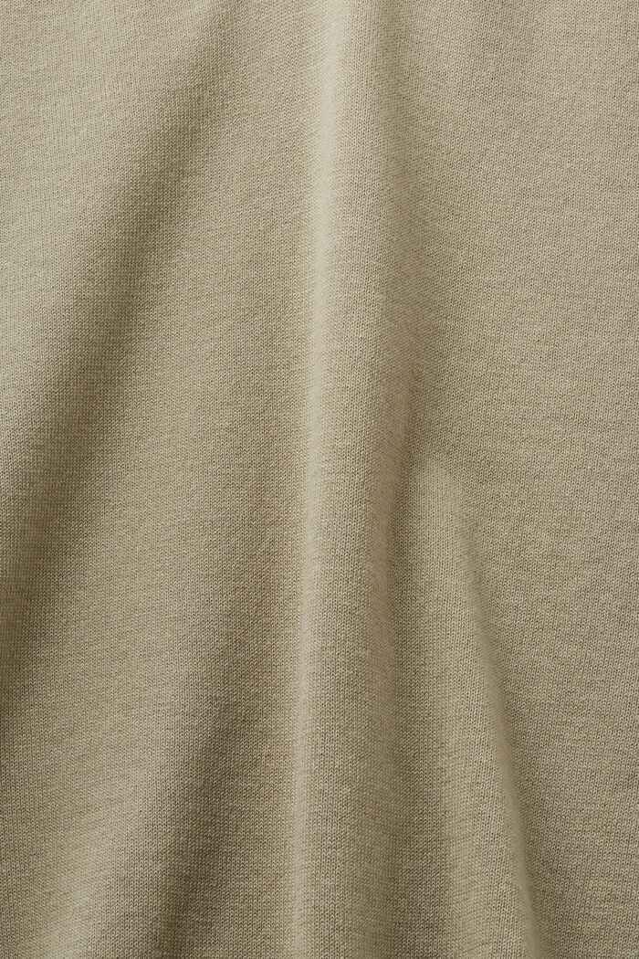 Pletený svetřík s krátkým rukávem, DUSTY GREEN, detail image number 5