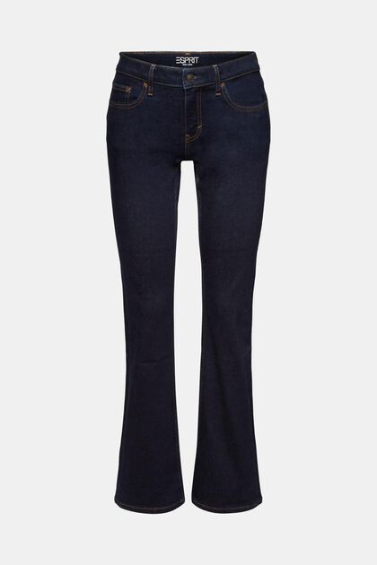Bootcut džíny se středně vysokým pasem