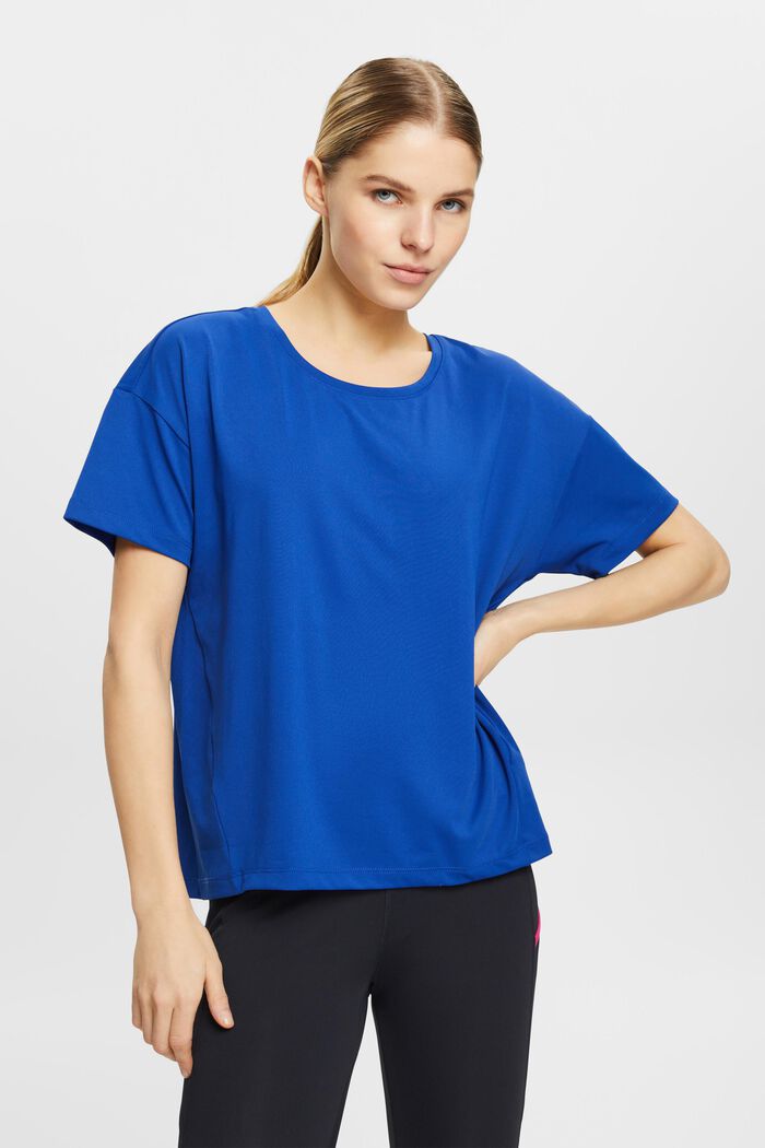 Tričko s úpravou E-DRY, BRIGHT BLUE, detail image number 0
