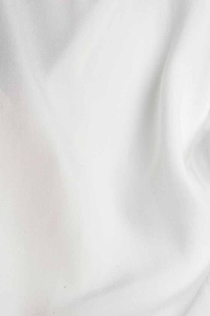 Halenkový top s pyžamovým límcem, LENZING™ ECOVERO™, OFF WHITE, detail image number 4