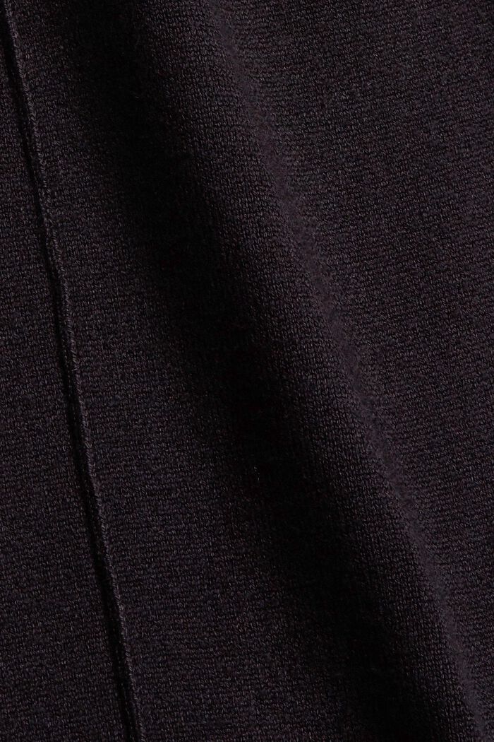Úpletové kalhoty LENZING™ ECOVERO™, BLACK, detail image number 4