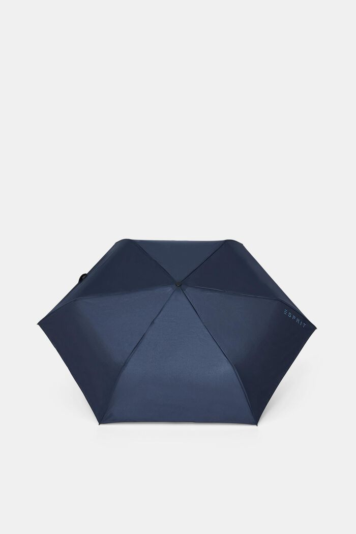 Modrý skládací deštník Easymatic slimline, ONE COLOR, detail image number 0