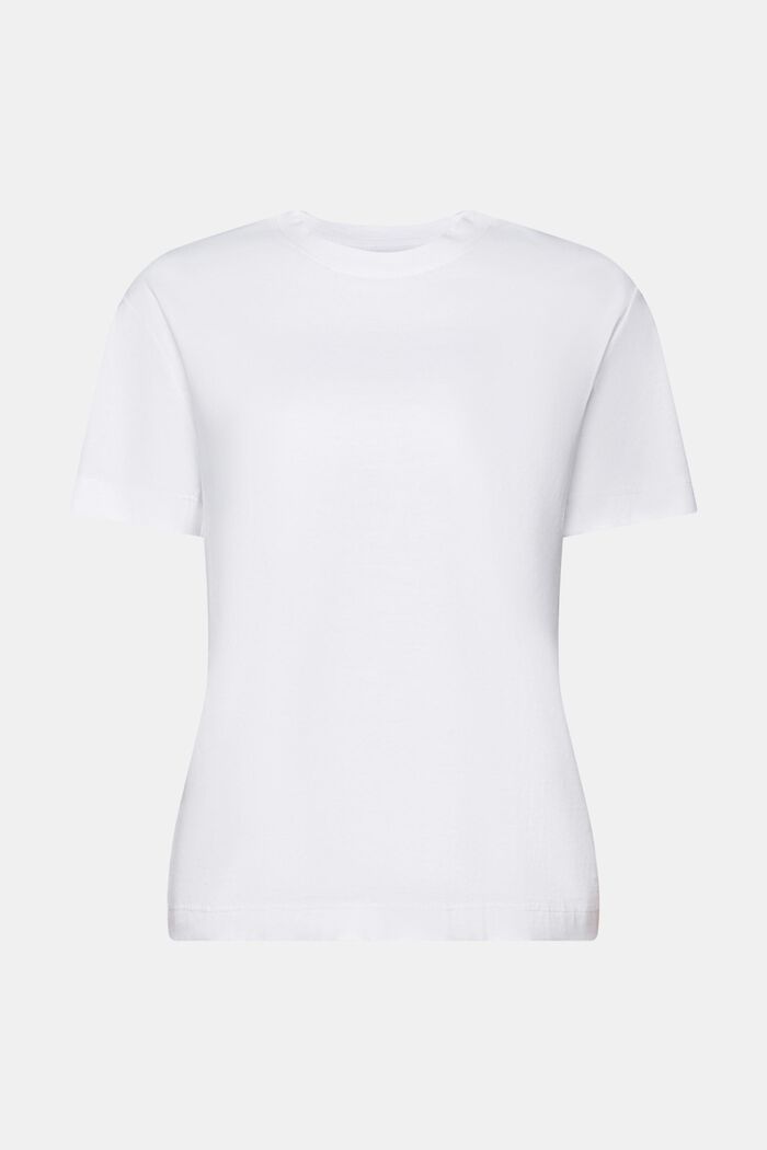 Tričko z bio bavlny, WHITE, detail image number 6