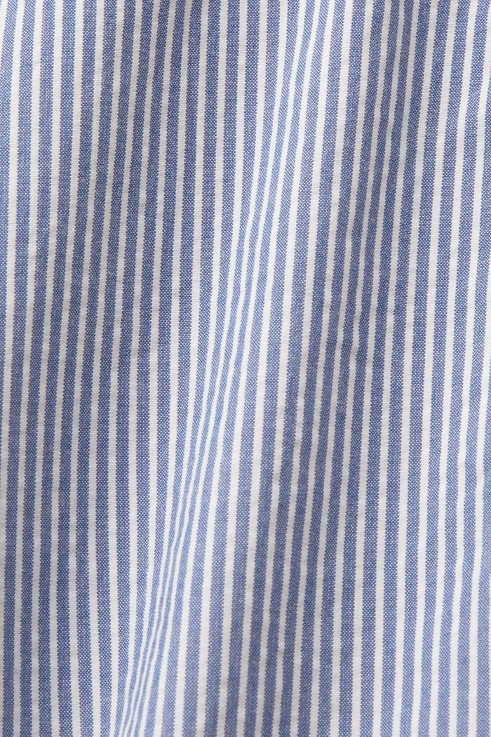 Pruhované chino šortky, 100 % bavlna, BLUE, detail image number 7