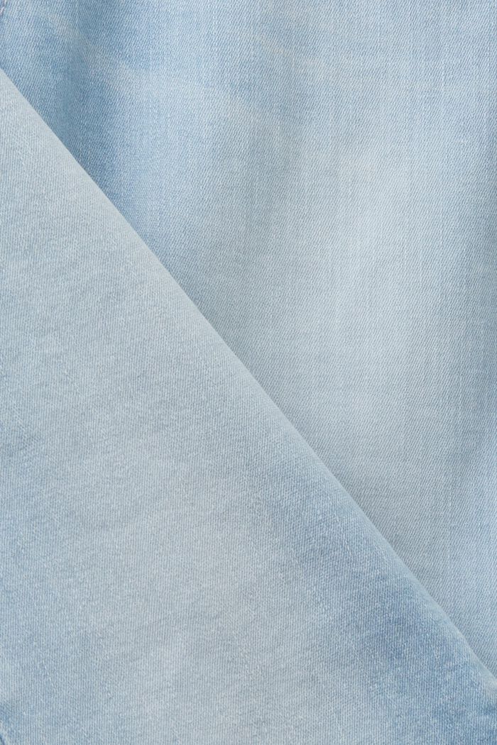Skinny džíny z udržitelné bavlny, BLUE BLEACHED, detail image number 5