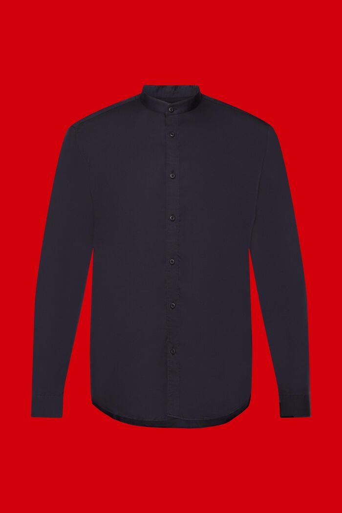 Košile slim fit se stojáčkem, BLACK, detail image number 5