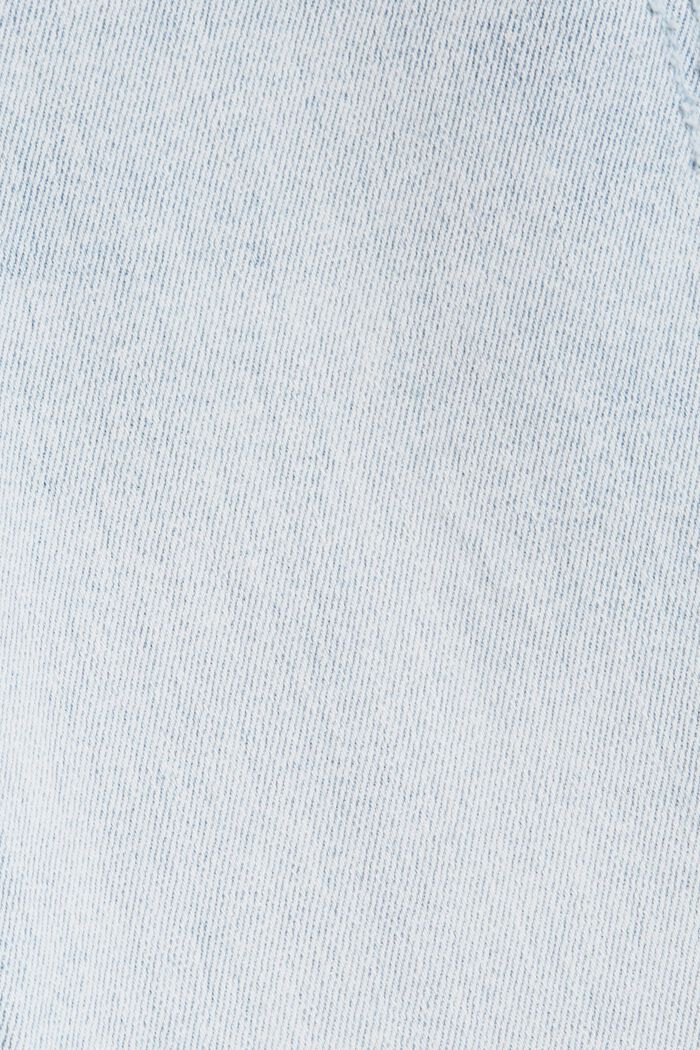 Strečové džíny s obnošeným vzhledem, BLUE LIGHT WASHED, detail image number 4