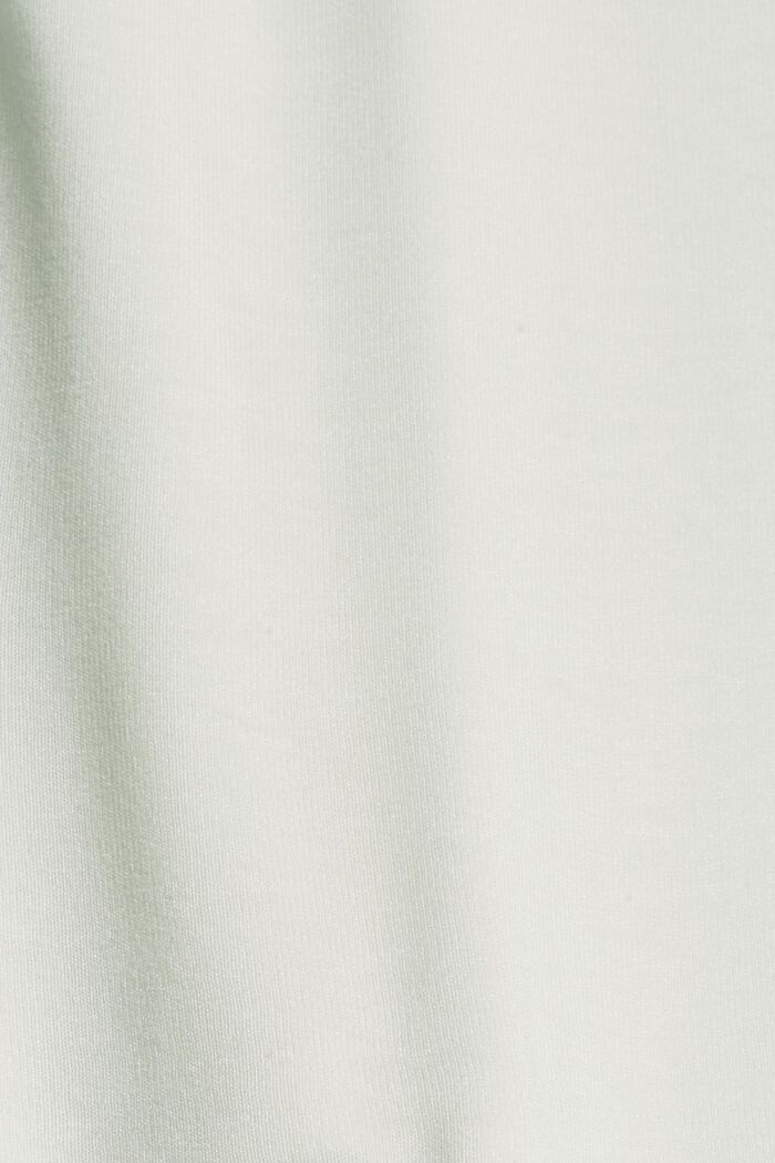 Žerzejový top s krajkou, z materiálu LENZING™ ECOVERO™, OFF WHITE, detail image number 4