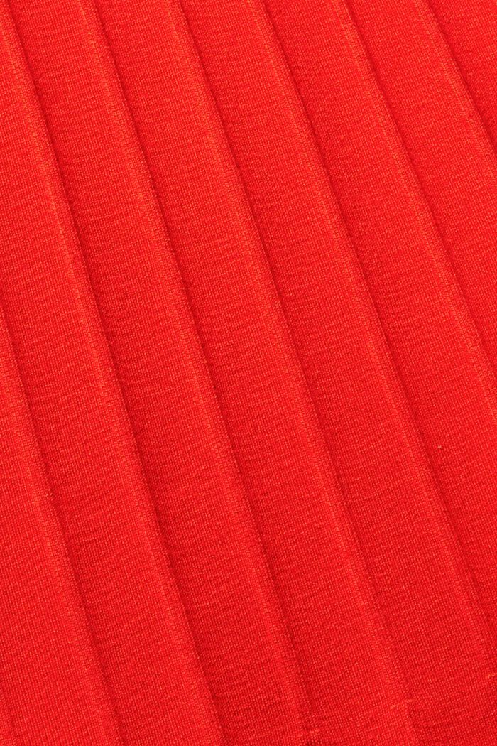 Šaty z žebrové pleteniny, RED, detail image number 1
