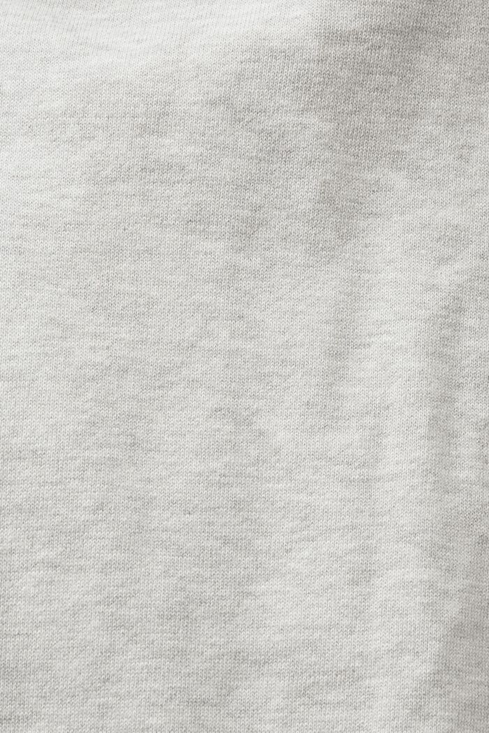 Mikinové maxi šaty s kapucí, LIGHT GREY, detail image number 5