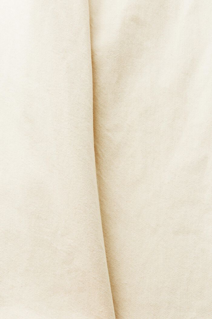 Rovné zužující se džíny se středně vysokým pasem, OFF WHITE, detail image number 5