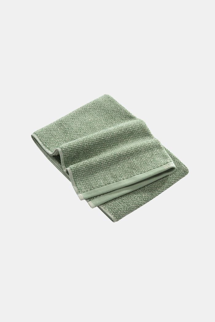 Melírovaný ručník, 100% bavlna, SOFT GREEN, detail image number 0