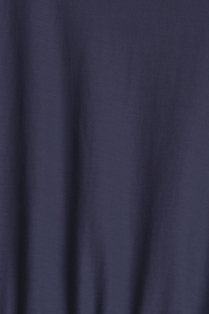 Vypasované midi šaty s vlákny LENZING™ ECOVERO™, ANTHRACITE, detail image number 4