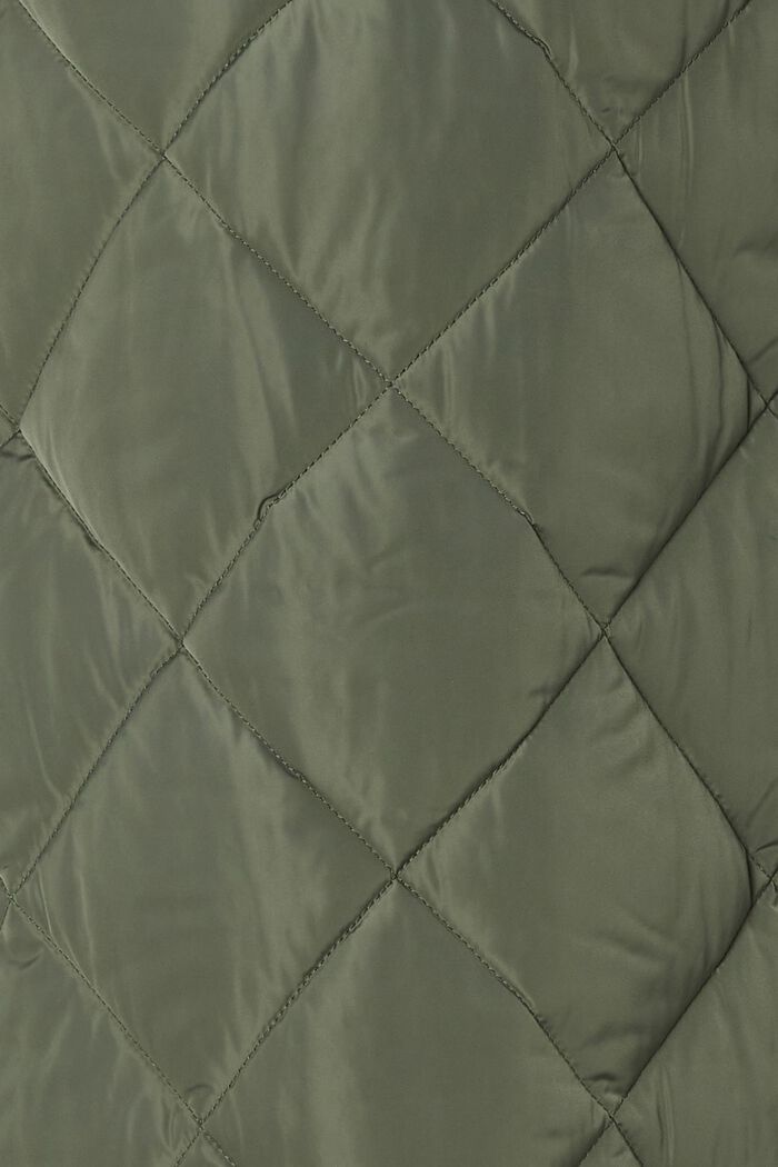 MATERNITY zateplená prošívaná bunda 3 v 1, MOSS GREEN, detail image number 4