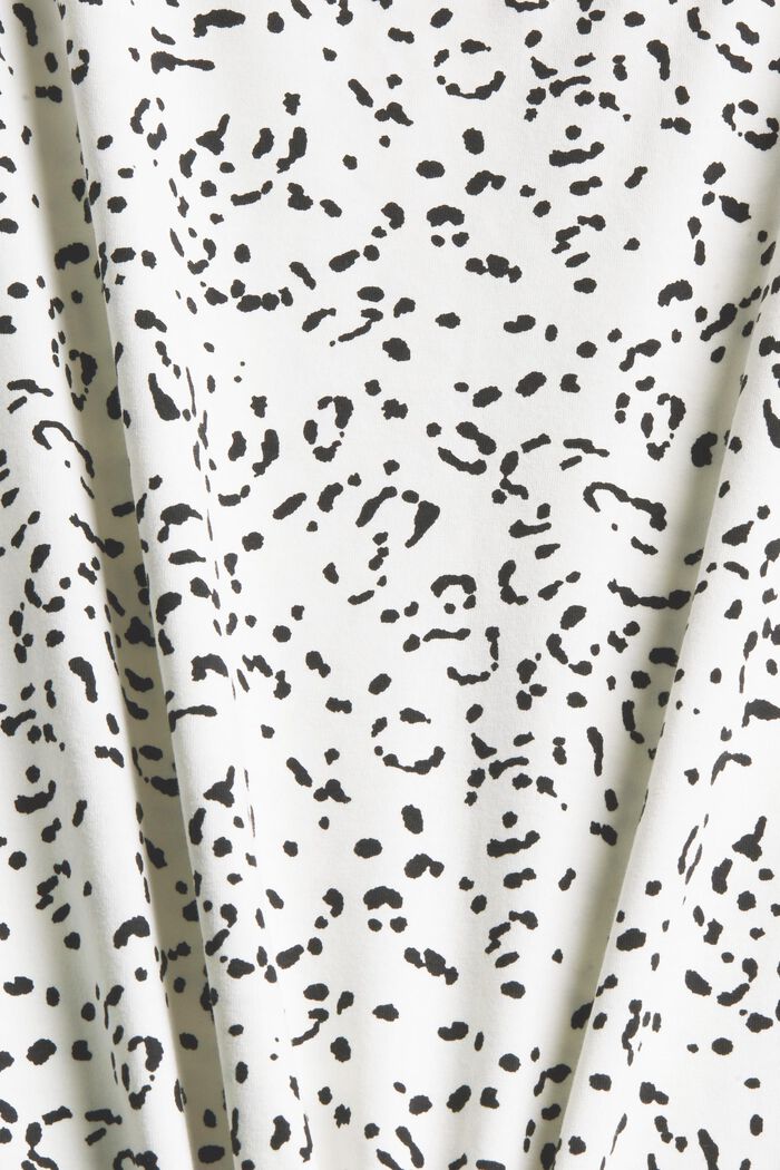 Tričko s natištěným vzorem, bio bavlna, OFF WHITE, detail image number 1
