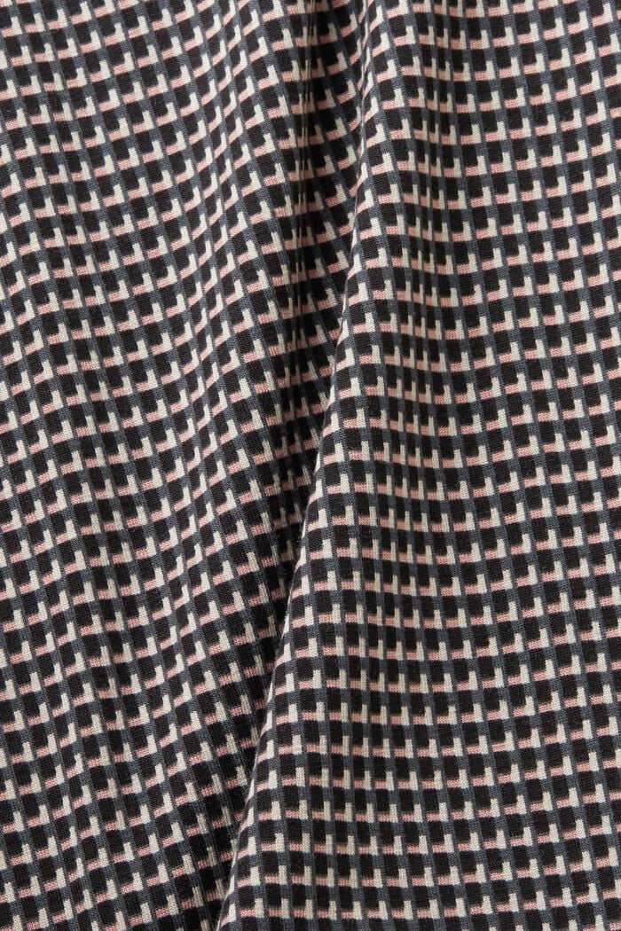 Pyžamo s celoplošným vzorem, BLACK, detail image number 4