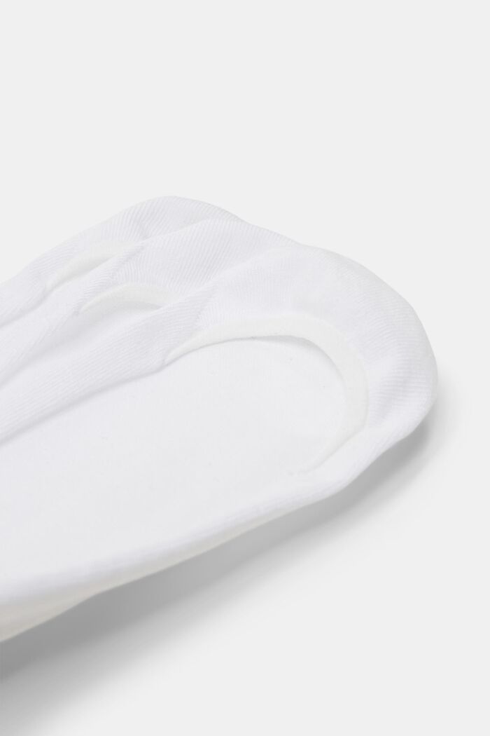 2 páry neviditelných ponožek, WHITE, detail image number 2