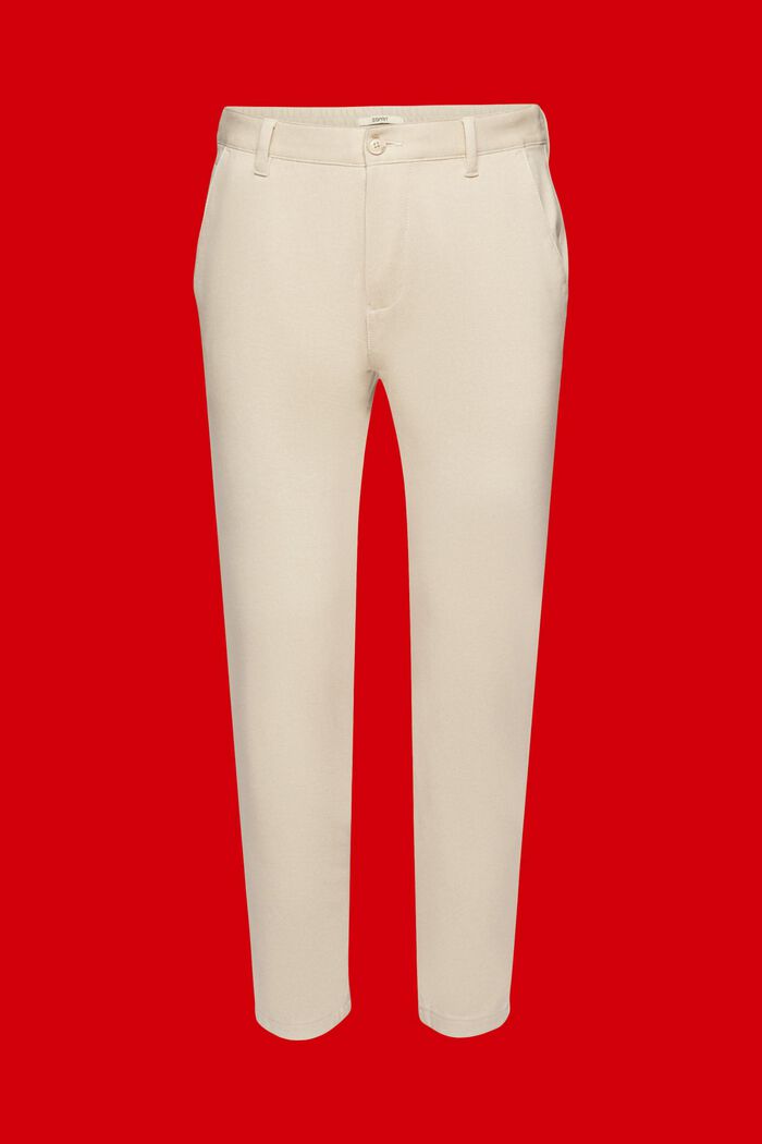 Elegantní kalhoty v joggingovém stylu, LIGHT BEIGE, detail image number 6