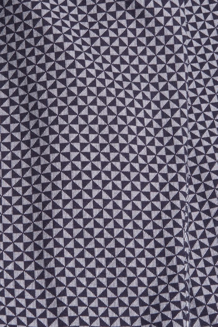 Žerzejové pyžamové kalhoty ze 100% bio bavlny, NAVY, detail image number 4