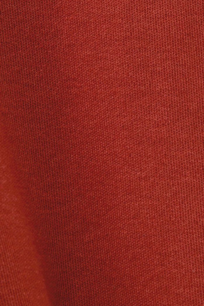 Žerzejové midi šaty s vázačkou, TERRACOTTA, detail image number 6
