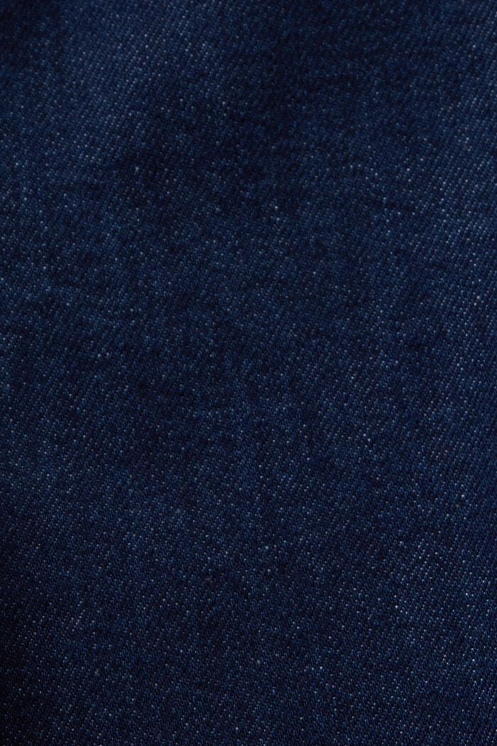 Džíny s vysokým pasem a rovnými nohavicemi, BLUE RINSE, detail image number 6