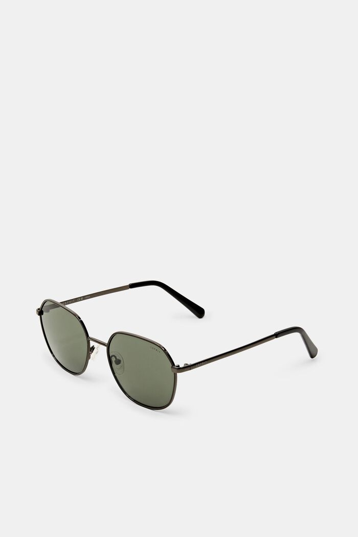 Unisex sluneční brýle s kovovými obroučkami, GREY, detail image number 0
