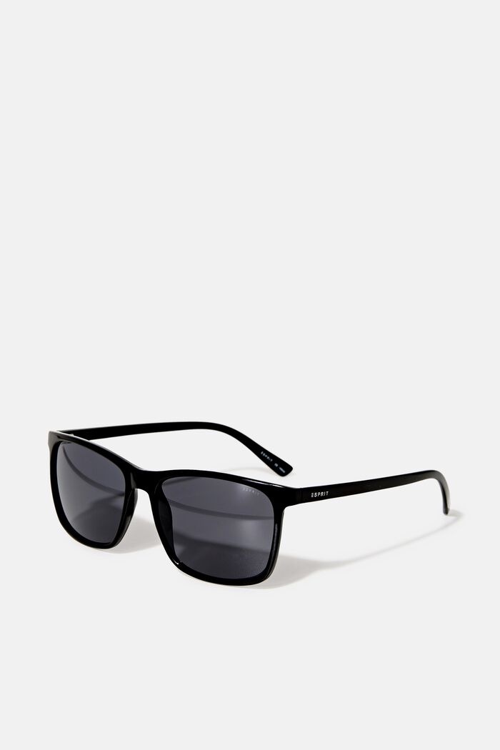 Lehké sluneční brýle z acetátu, BLACK, detail image number 0