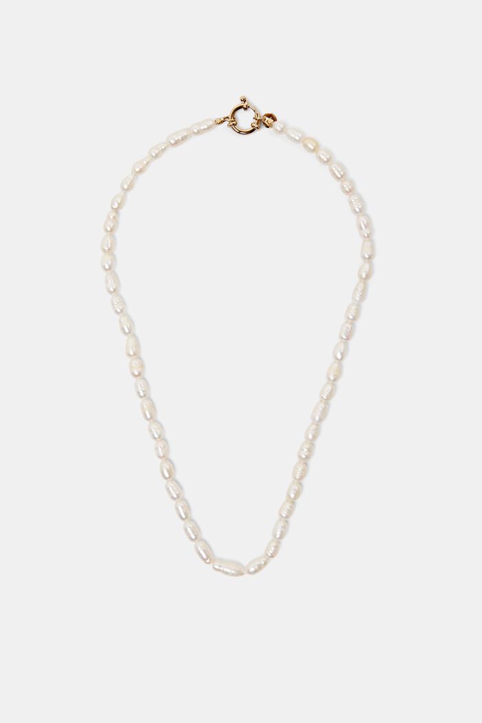 Perleťový náhrdelník, nerezová ocel, GOLD, detail image number 0