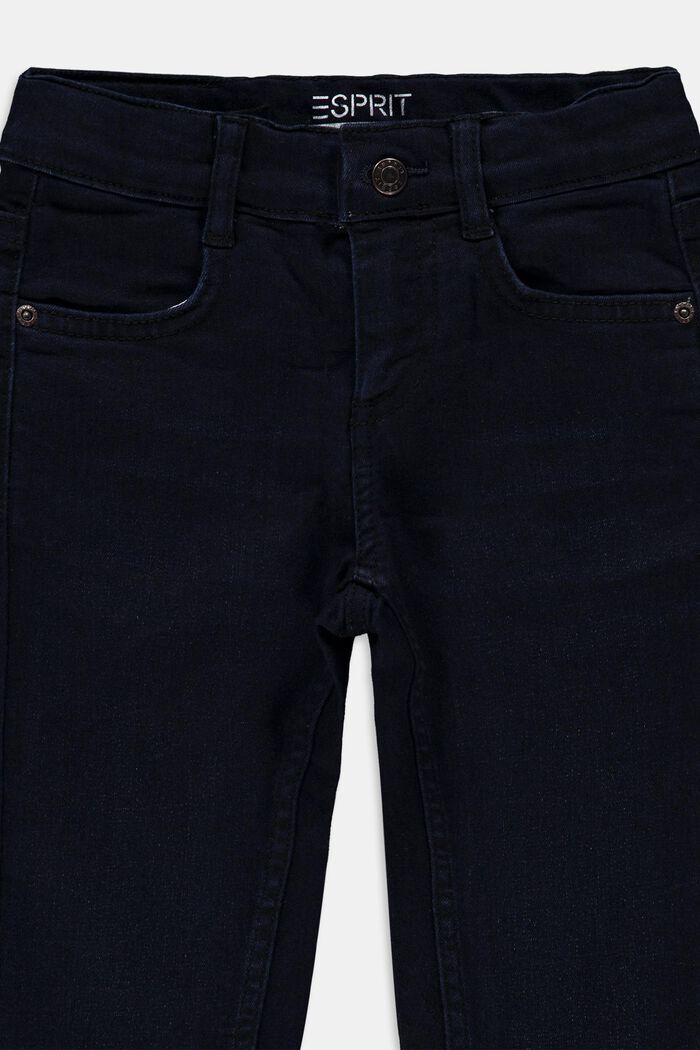 Strečové džíny z bavlněné směsi, BLUE DARK WASHED, detail image number 2