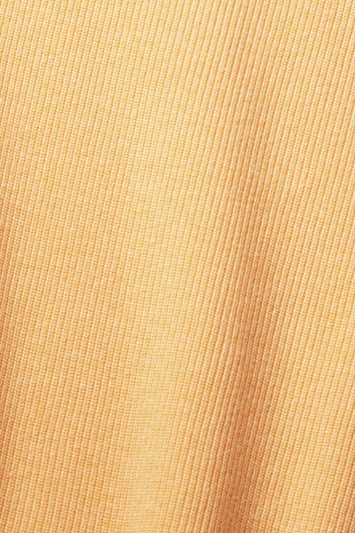 Pulovr s kulatým výstřihem, 100 % bavlna, PEACH, detail image number 1